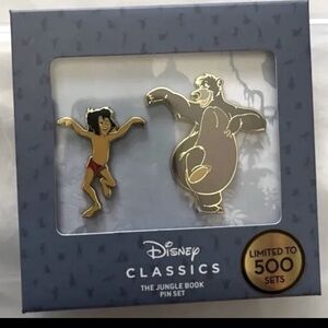 Exclusive Disney Junglebook Pin Set